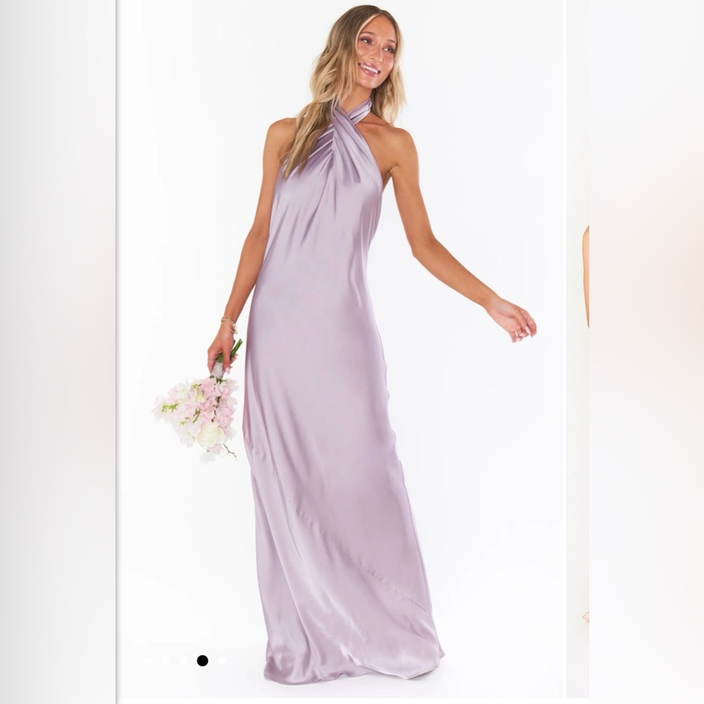 💜NWT💜 Show Me Your MuMu Jasmine Halter Maxi Dress